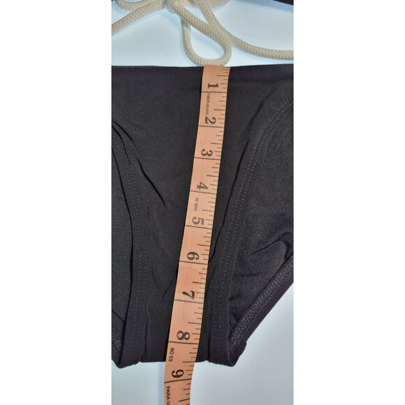 Robin Piccone Bikini Womens Set Top Halter and Bottom Mid Rise Sz Medium #09 - Picture 6 of 9